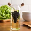 KSP Drizzle 'Grape' Glass Oil and Vinegar Cruet