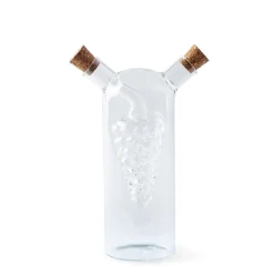 KSP Drizzle 'Grape' Glass Oil and Vinegar Cruet