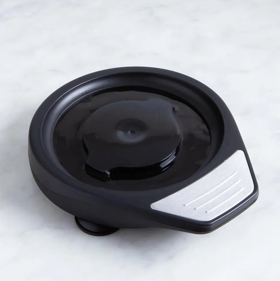 KSP Easy Chop Rotating Food Chopper (Black/Stainless Steel)