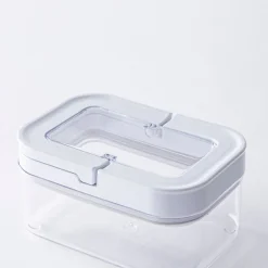 KSP Easy Lock 'Rectangle' Acrylic Canister with Locking Lid (0.7 L)