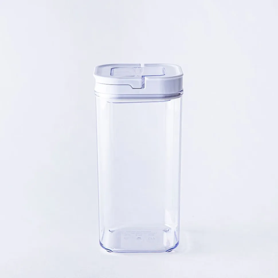 KSP Easy Lock 'Square' Acrylic Canister with Locking Lid (1.7 L)