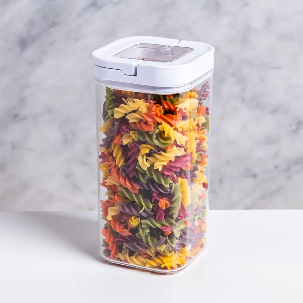 KSP Easy Lock 'Square' Acrylic Canister with Locking Lid (1.7 L)