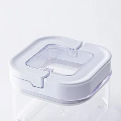 KSP Easy Lock 'Square' Acrylic Canister with Locking Lid (0.45 L)