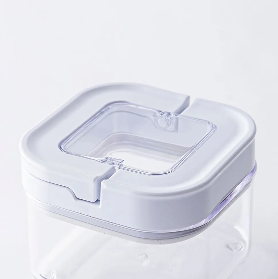 KSP Easy Lock 'Square' Acrylic Canister with Locking Lid (0.45 L)
