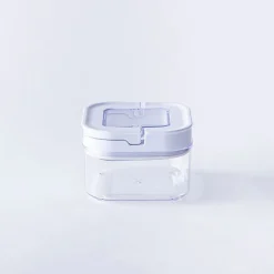 KSP Easy Lock 'Square' Acrylic Canister with Locking Lid (0.45 L)