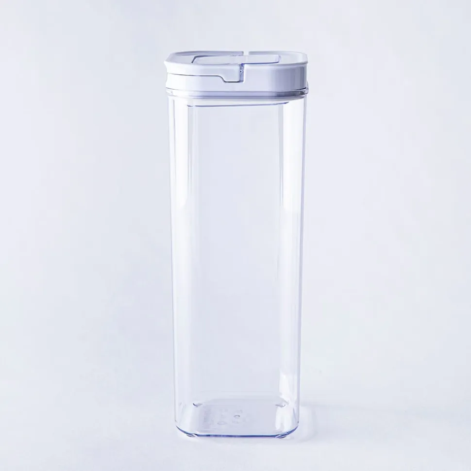 KSP Easy Lock 'Square' Acrylic Canister with Locking Lid (2.3 L)