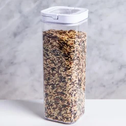 KSP Easy Lock 'Square' Acrylic Canister with Locking Lid (2.3 L)