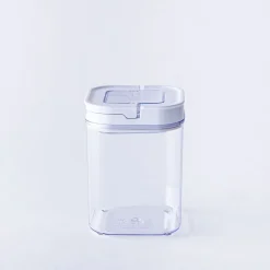 KSP Easy Lock 'Square' Acrylic Canister with Locking Lid (1.1 L)