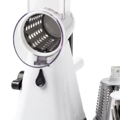 KSP Easy Prep Drum Slicer-Grater (White/Black)