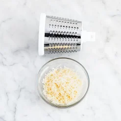 KSP Easy Prep Drum Slicer-Grater (White/Black)