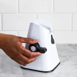 KSP Easy Prep Drum Slicer-Grater (White/Black)