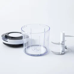 KSP Easy Pull Manual Vegetable Chopper (Black/White)
