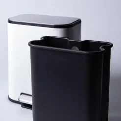 KSP Eclipse Soft-Close Waste Can Matte White - (5L)