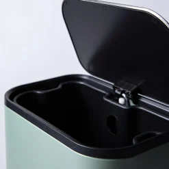 KSP Eclipse Soft-Close Waste Can - Matte Green (5L)