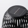 KSP Eclipse Solar LED Metal Lantern (Black) 19.5 cm dia. x 19 cm