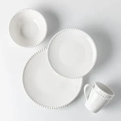 KSP Elizabeth Ceramic Dinnerware - Set of 16