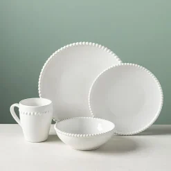 KSP Elizabeth Ceramic Dinnerware - Set of 16