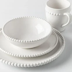 KSP Elizabeth Ceramic Dinnerware - Set of 16