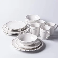 KSP Elizabeth Ceramic Dinnerware - Set of 16