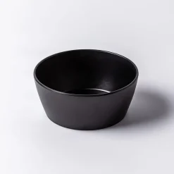 KSP Enzo Melamine Bowl 6" dia. (Matte Black)