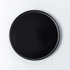 KSP Enzo Melamine Dinner Plate 10.5" (Matte Black)