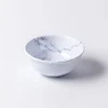 KSP Enzo Melamine Pinch Bowl 4.5" dia. (Marble White)