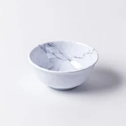 KSP Enzo Melamine Pinch Bowl 4.5" dia. (Marble White)