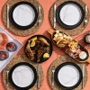 KSP Enzo Melamine Side Plate 8.5" dia. (Matte Black)