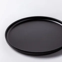 KSP Enzo Melamine Side Plate 8.5" dia. (Matte Black)