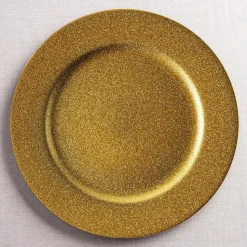 KSP Everyday Charger Plate Glitter (Gold)