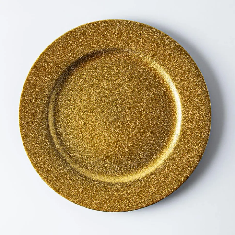 KSP Everyday Charger Plate Glitter (Gold)