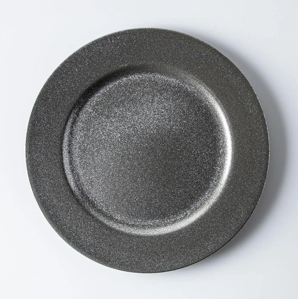 KSP Everyday Charger Plate with Glitter (Silver)