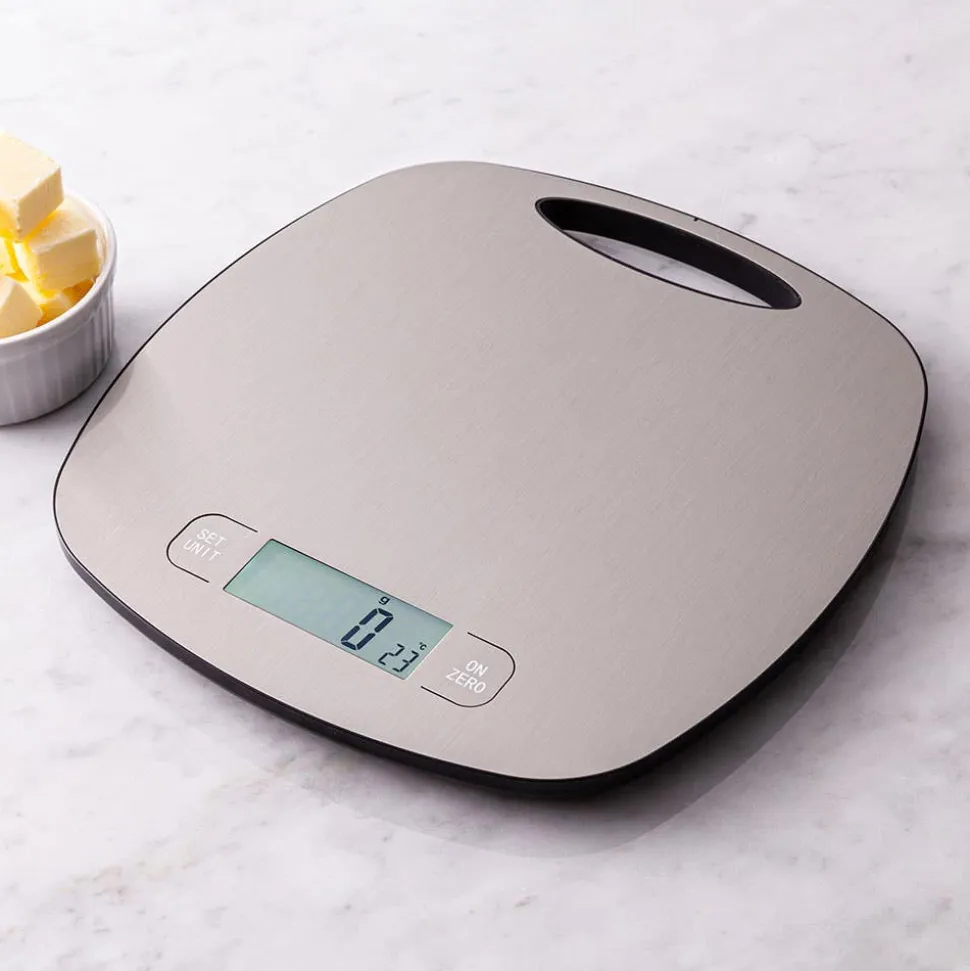 KSP Exacta Digital Kitchen Scale (Stainless Steel)