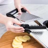 KSP Express 'All-In-1' Mandoline Slicer (Black/Stainless Steel)