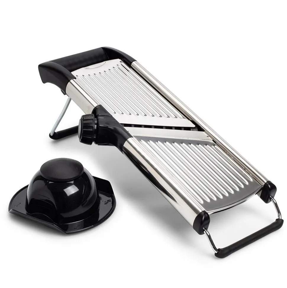 KSP Express 'All-In-1' Mandoline Slicer (Black/Stainless Steel)