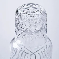 KSP Exquisite Bedside Water Carafe with Glass (560mL)