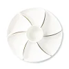 KSP Floria Porcelain Dishes with Tray - Set of 8 (White)