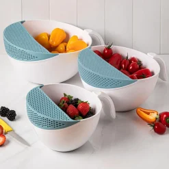 KSP Freshbrook Washing Bowl with 5L Colander