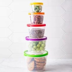 KSP Fresh Seal Round Storage Container Combo Set of 10