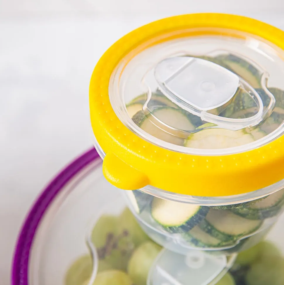 KSP Fresh Seal Round Storage Container Combo Set of 10