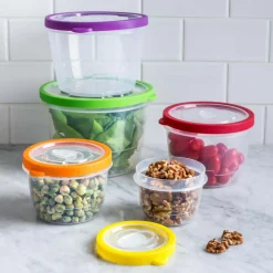 KSP Fresh Seal Round Storage Container Combo Set of 10