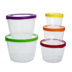 KSP Fresh Seal Round Storage Container Combo Set of 10