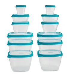 KSP Fresh Seal Storage Container Combo - Set of 24 (Blue)