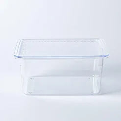 KSP Fridgestor 'Tall' Fridge Bin with Lid (6.75x8.75x4