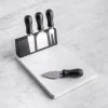KSP Fromage Cheese Board with Tools - Set of 5 (Black)