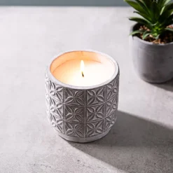KSP Gardenia Citronella Candle 11cm dia. x 11cm (Natural)