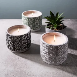 KSP Gardenia Citronella Candle 11cm dia. x 11cm (Green)