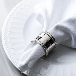 KSP Gather & Dine 'Beaded Edge' Napkin Ring (Nickel)