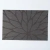 KSP Gather & Dine Bloom Vinyl Placemat (Black)