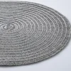 KSP Gather & Dine Cirque Woven Vinyl Placemat (Grey)
